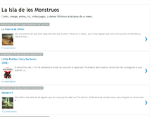Tablet Screenshot of isladelosmonstruos.blogspot.com