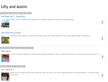 Tablet Screenshot of lillyandaustin.blogspot.com