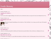 Tablet Screenshot of foodiemummy.blogspot.com