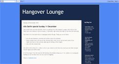 Desktop Screenshot of hangoverlounge.blogspot.com