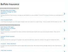 Tablet Screenshot of buffaloinsurance.blogspot.com