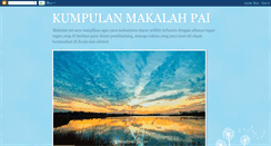 Desktop Screenshot of madaniannida-kumpulanmakalahpai.blogspot.com