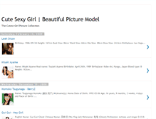 Tablet Screenshot of cute-sexy-girl.blogspot.com