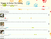 Tablet Screenshot of happyathomepets.blogspot.com