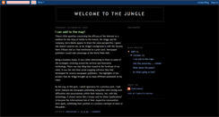 Desktop Screenshot of junglehaus-welcometothejungle.blogspot.com