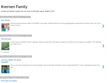 Tablet Screenshot of kvernenfamily.blogspot.com
