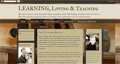 Desktop Screenshot of learninglovingteaching.blogspot.com