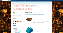 Desktop Screenshot of cajasya.blogspot.com