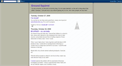 Desktop Screenshot of groundsquirrel.blogspot.com