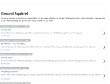 Tablet Screenshot of groundsquirrel.blogspot.com