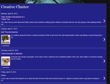 Tablet Screenshot of creative-chatter.blogspot.com