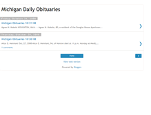 Tablet Screenshot of michiganobits.blogspot.com