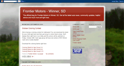 Desktop Screenshot of frontiermotors.blogspot.com