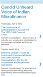 Mobile Screenshot of microfinance-in-india.blogspot.com