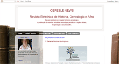 Desktop Screenshot of cepesle-news.blogspot.com