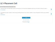 Tablet Screenshot of lc1-placementcell.blogspot.com