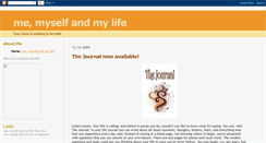 Desktop Screenshot of memyselfandmylifebook.blogspot.com