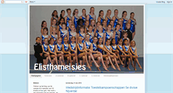 Desktop Screenshot of elisthameisjes.blogspot.com