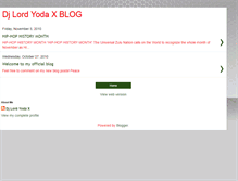 Tablet Screenshot of djlordyodax.blogspot.com
