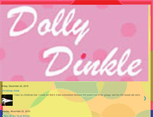 Tablet Screenshot of dollydinkle.blogspot.com