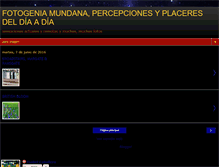 Tablet Screenshot of fotogeniamundana.blogspot.com