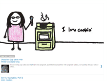 Tablet Screenshot of ilovecookin.blogspot.com