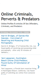 Mobile Screenshot of criminals-perverts-predators.blogspot.com