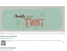 Tablet Screenshot of chocolatevanillatwist.blogspot.com