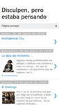 Mobile Screenshot of disculpenperoestabapensando.blogspot.com