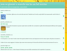 Tablet Screenshot of nonsogiocareascacchimahounbelsorriso.blogspot.com