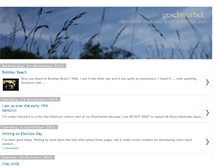 Tablet Screenshot of geschwurbel.blogspot.com