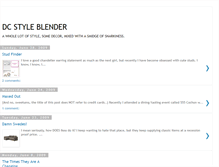 Tablet Screenshot of dcstyleblender.blogspot.com