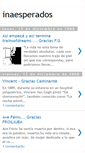 Mobile Screenshot of inaesperados.blogspot.com