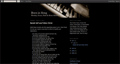 Desktop Screenshot of borninsong.blogspot.com