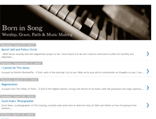 Tablet Screenshot of borninsong.blogspot.com