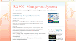 Desktop Screenshot of iso9001managementsystems.blogspot.com