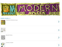 Tablet Screenshot of modern-spleen.blogspot.com