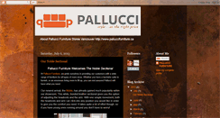 Desktop Screenshot of palluccifurniture.blogspot.com