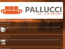 Tablet Screenshot of palluccifurniture.blogspot.com