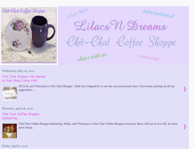 Tablet Screenshot of chitchatcoffeeshoppe.blogspot.com