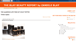 Desktop Screenshot of blaybeautyreport.blogspot.com