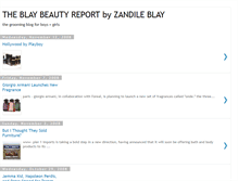 Tablet Screenshot of blaybeautyreport.blogspot.com