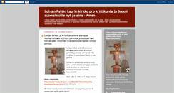 Desktop Screenshot of lohjan-kirkko.blogspot.com
