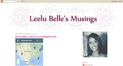 Desktop Screenshot of leelubelle.blogspot.com