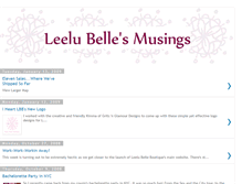 Tablet Screenshot of leelubelle.blogspot.com