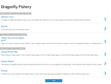Tablet Screenshot of dragonflyfishery.blogspot.com
