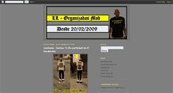 Desktop Screenshot of ll-organizadasmod.blogspot.com