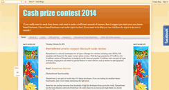 Desktop Screenshot of cash-prize-contest.blogspot.com