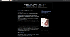 Desktop Screenshot of carnebovinaresfriada.blogspot.com