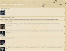 Tablet Screenshot of lenkalemonsymphony.blogspot.com